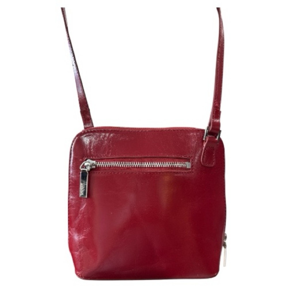 HOBO WOMEN’S RED LEATHER INTERNATIONAL CROSSBODY PURSE - Picture 2 of 9